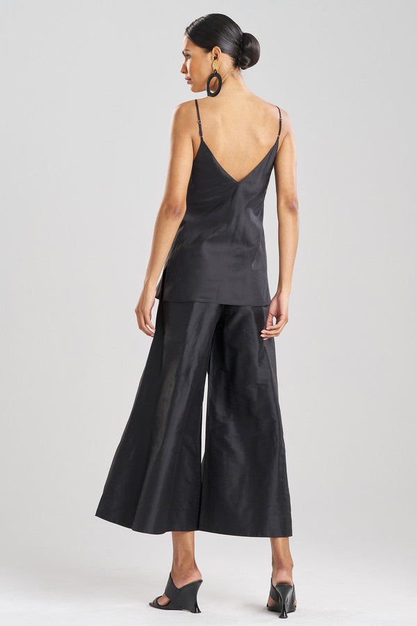 Natori Couture Silk Dupioni Cami Black
