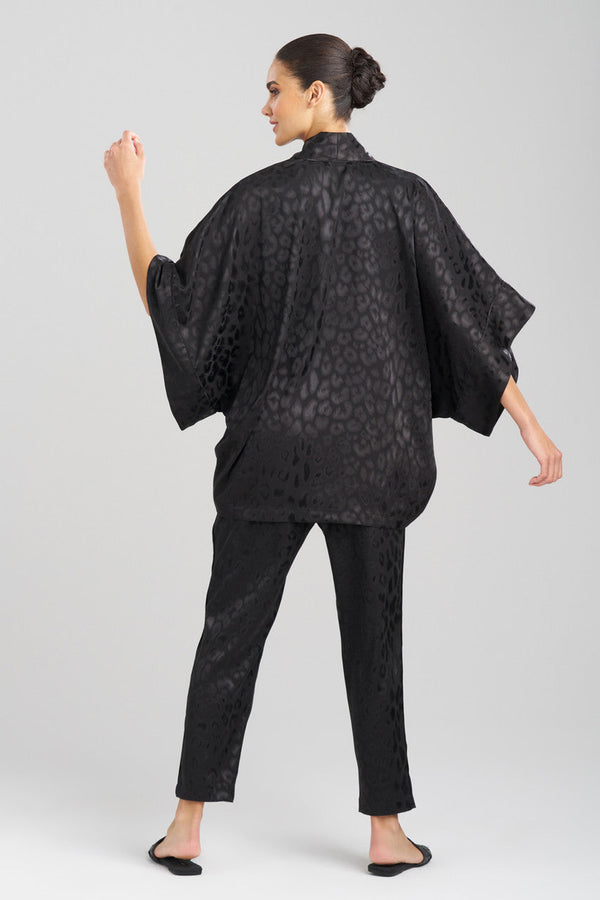 Natori Decadence Belted Wrap Black