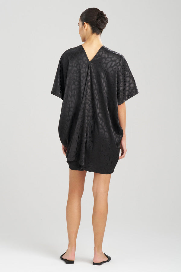 Natori Decadence Short Caftan Black