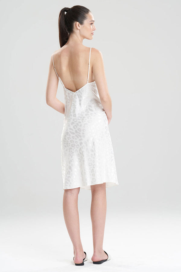 Natori Decadence V-Neck Chemise Warm White