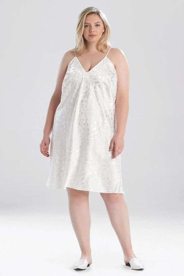 Natori Decadence V-Neck Chemise Warm White