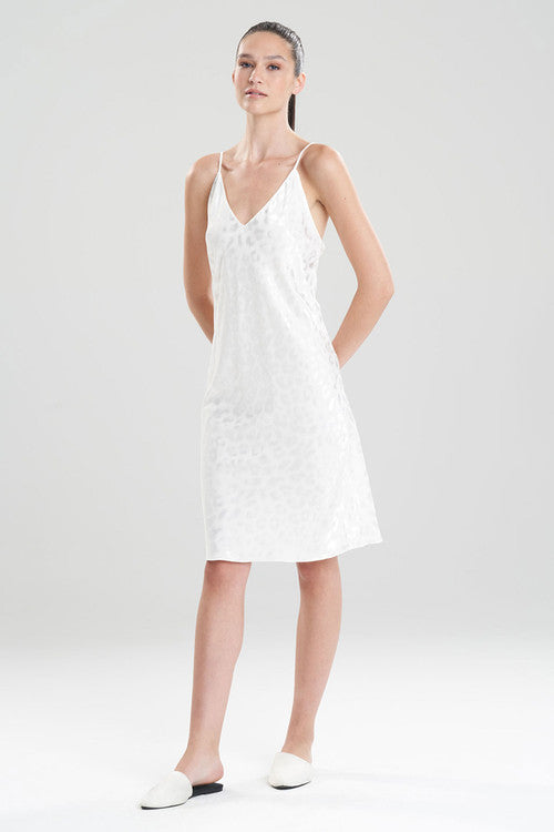 natori Decadence V-Neck Chemise Warm White