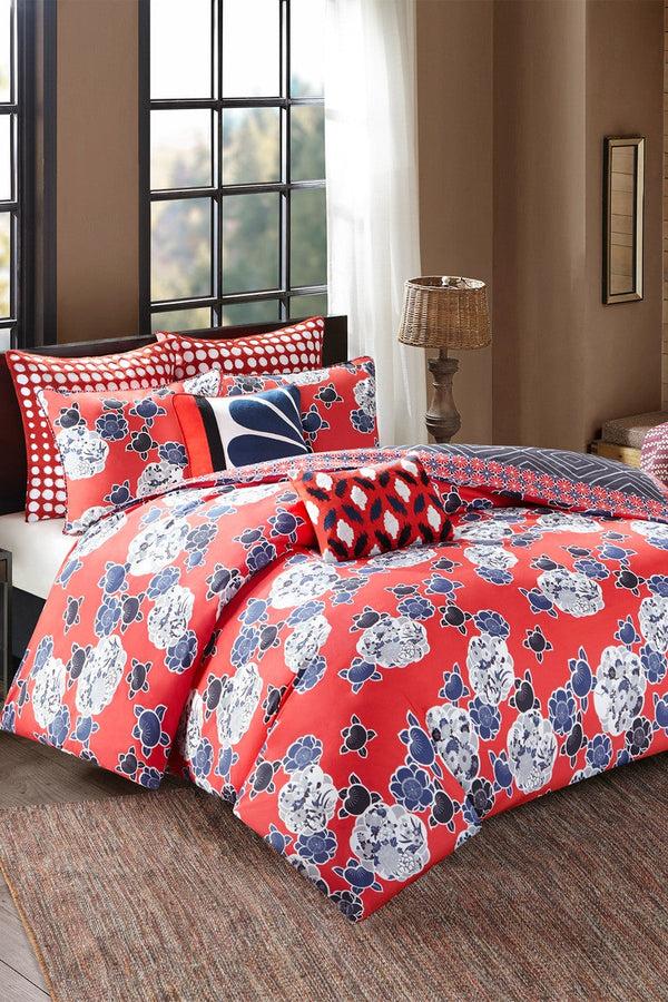 Natori Diamond Geo Duvet Mini Set Multi