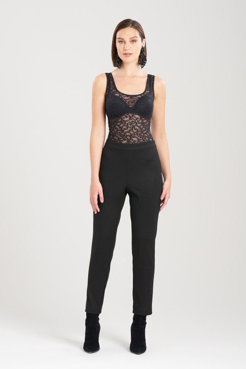 natori Double Jersey Ankle Pants Black