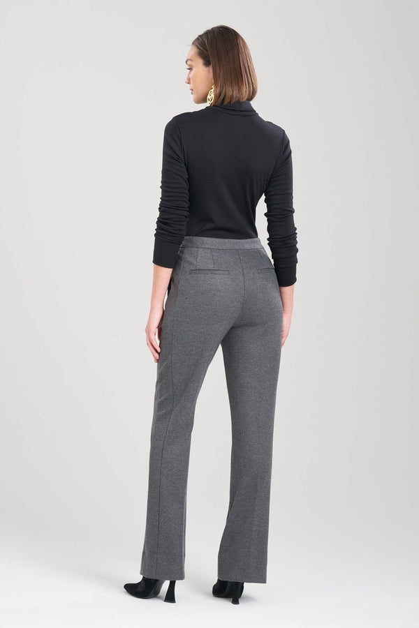 Natori Double Jersey Flare Pants Charcoal