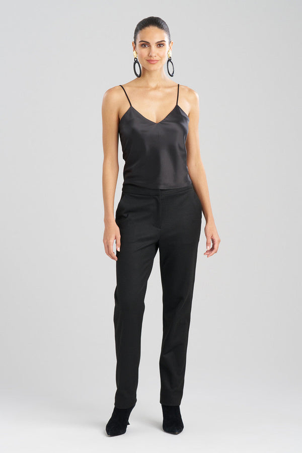 natori Double Jersey Tapered Pants Black