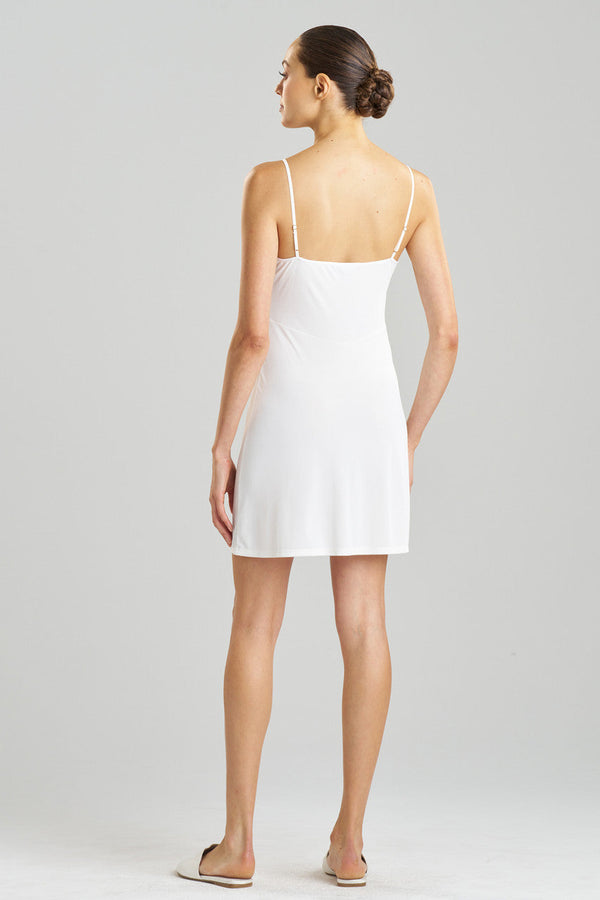 Natori Enchant Lace Applique Chemise Ivory/Café