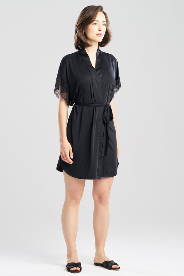 natori Enchant Short Wrap Black