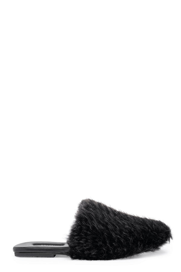Natori Faux Mink Slide Black