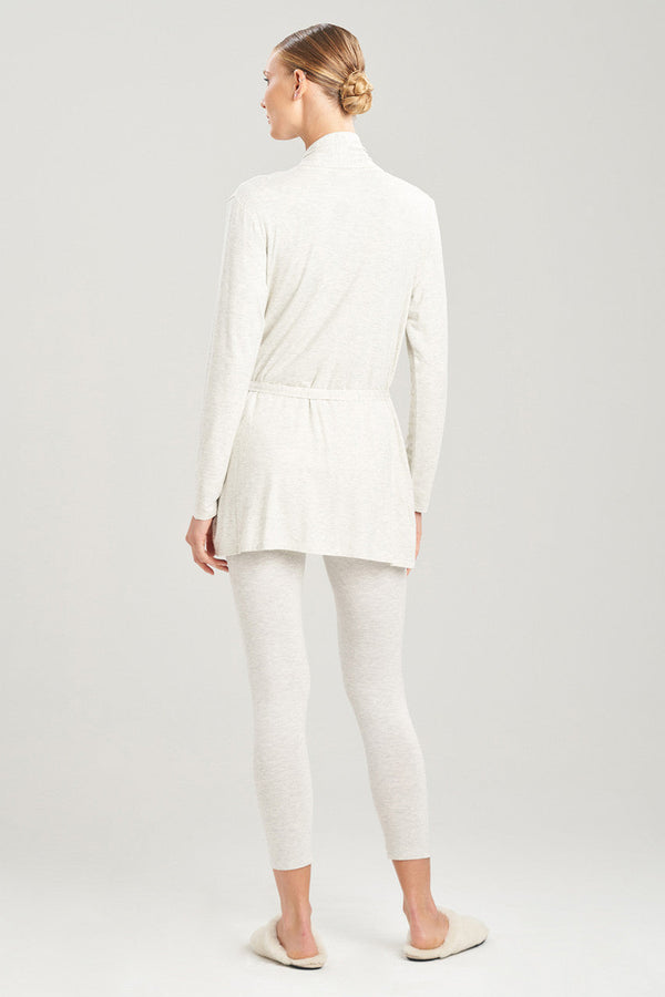 Natori Feathers Element Wrap Light Heather Grey