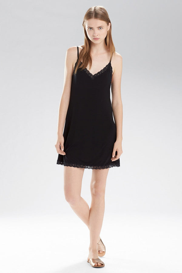 Natori Feathers Essentials Chemise Black