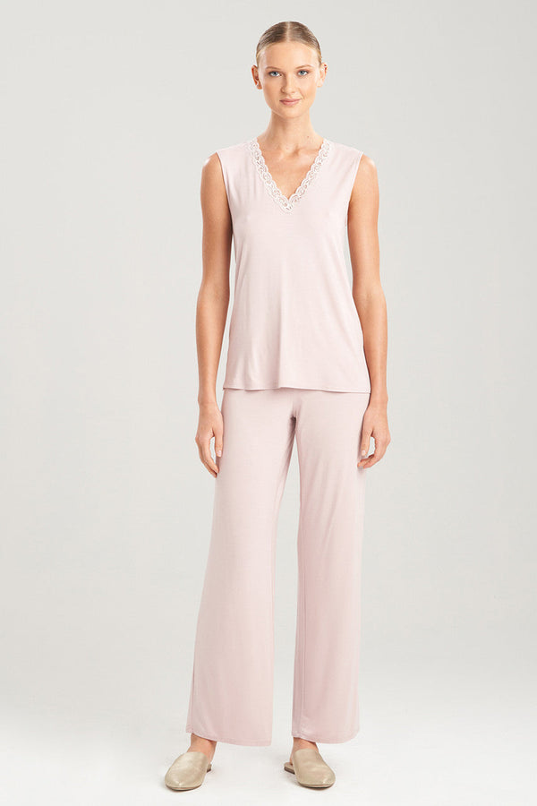 natori Feathers Essentials Tank PJ Rosette