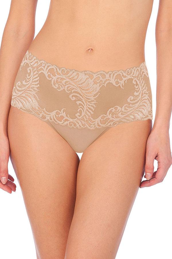 Natori Feathers Girl Brief Café
