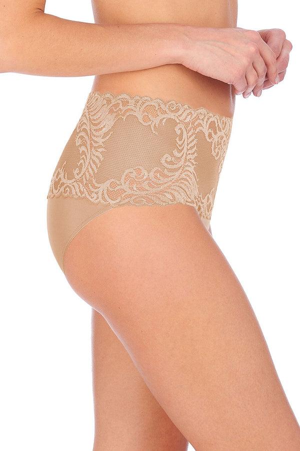 Natori Feathers Girl Brief Café