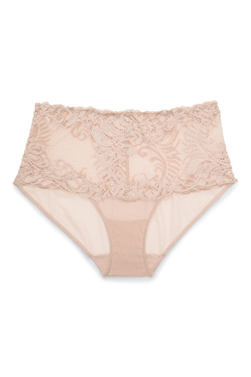 natori Feathers Girl Brief Café