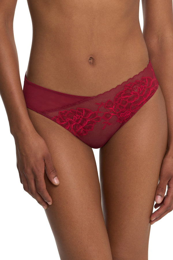 Natori Flora Bikini Dk Red/Bonfire