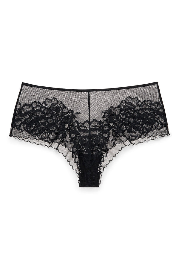 natori Flora Girl Brief Black
