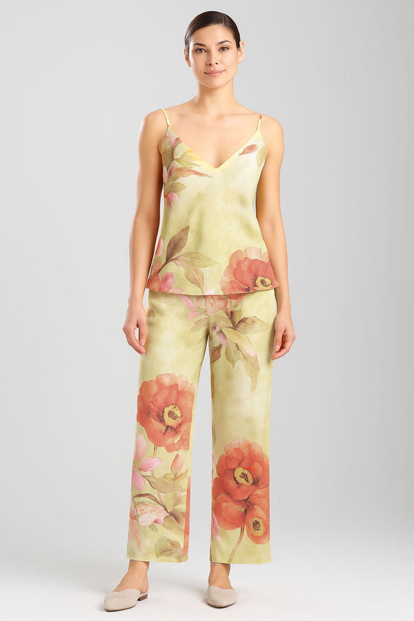 natori Floral Garden Cami PJ Golden Hour
