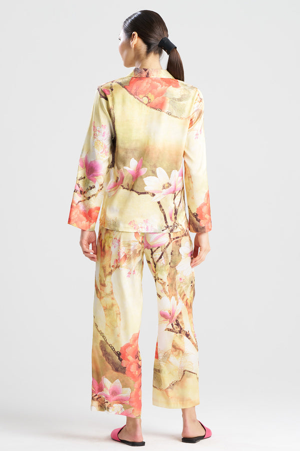 Natori Floral Garden Notch PJ Golden Hour