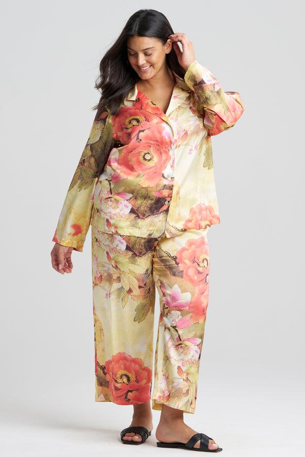 Natori Floral Garden Notch PJ Golden Hour