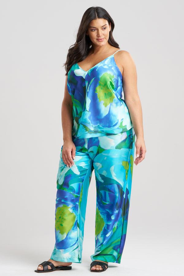 Natori Garbo Cami PJ Blue Multi