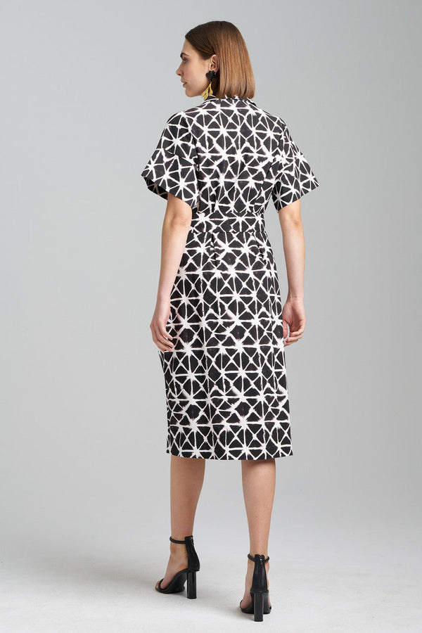 Natori Geo Dress Black