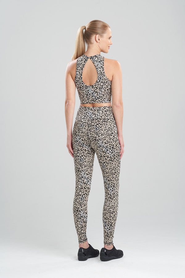 Natori Getaway Jacquard Leggings Natural Black