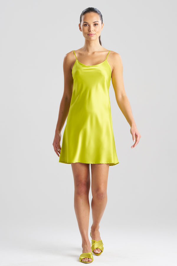 natori Glamour Chemise Chartreuse