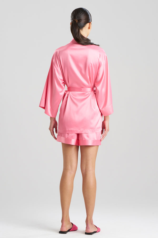 Natori Glamour Short Wrap Flamingo