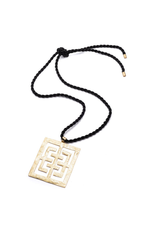 natori Gold Plated Brass Necklace Gold