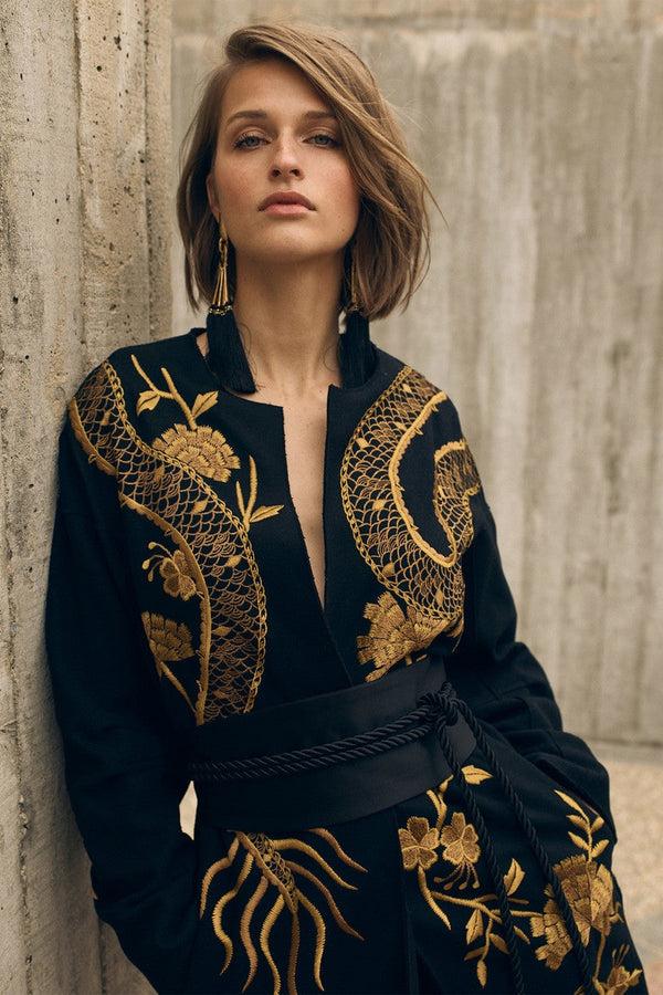 Natori Gold Plated Brass Tassel Clip Earrings Gold