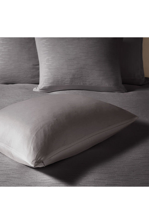 Natori Hanae Gray Duvet Cover Set Gray