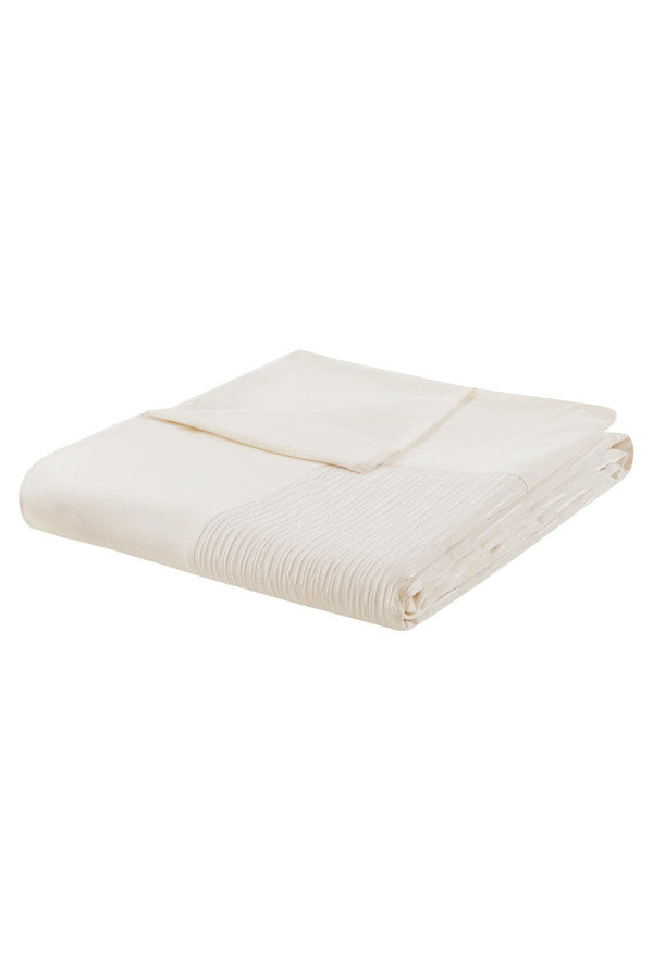 Natori Hanae White Duvet Cover Set White