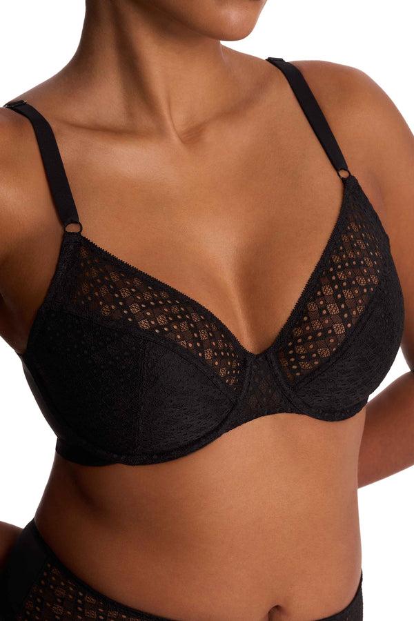 Natori Harmony Smooth Back Underwire Bra Black