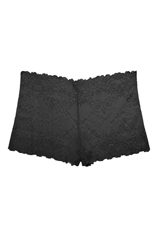 natori Heavenly Lace Boyshort Black