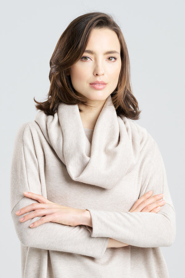 Natori Himalaya Sweater Knit Snood Cashmere