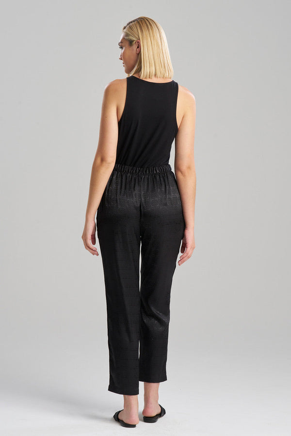 Natori Infinity Jacquard Pants Black