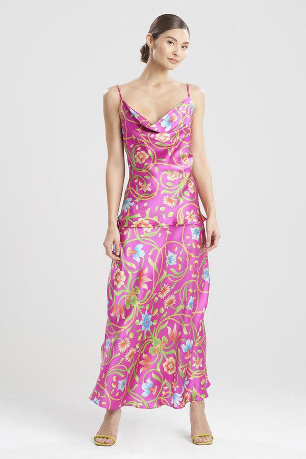 Natori Kamakura Silk Cami Dragon Fruit