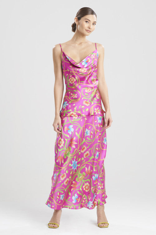 natori Kamakura Silk Cami Dragon Fruit
