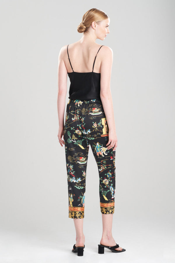 Natori Kana Charm Pants Black Multi