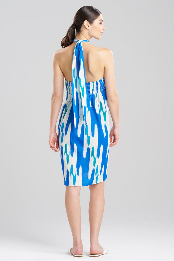 Natori Lido Dress Lagoon