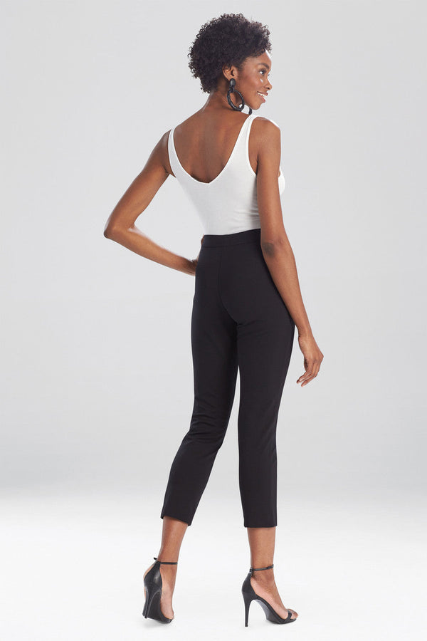 Natori Light Weight Ponte Slim Pants Black