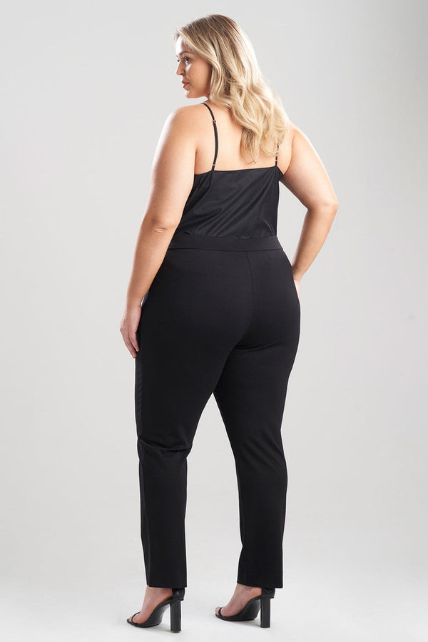 Natori Light Weight Ponte Slim Pants Black