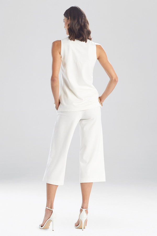 Natori Light Weight Ponte Tank Snow