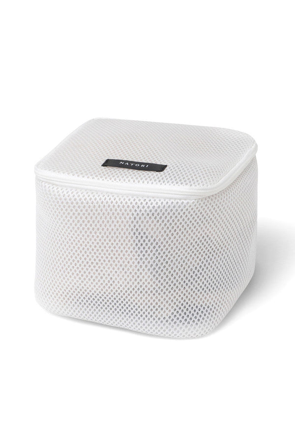 natori Lingerie Mesh Wash Bag Warm White