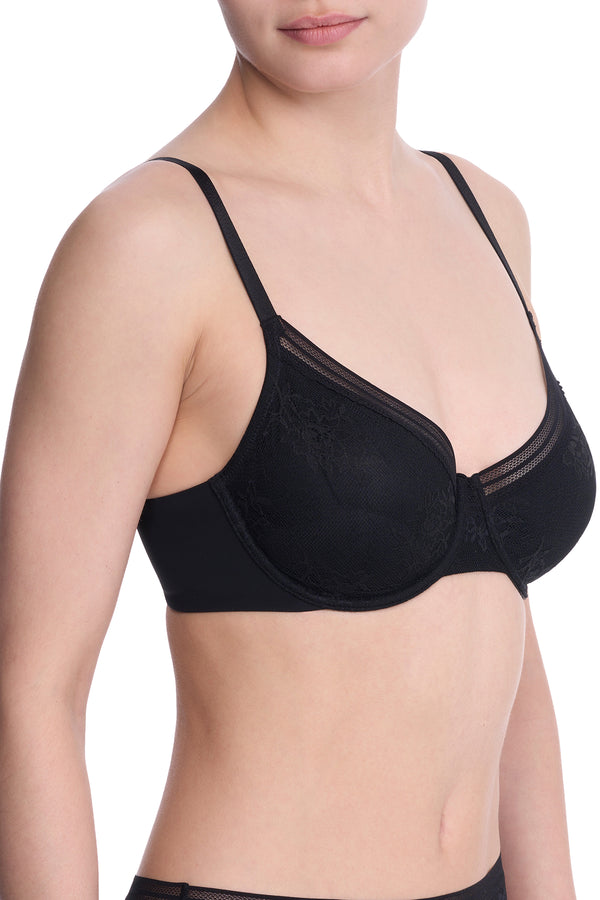 Natori Love Lace Underwire Bra Black