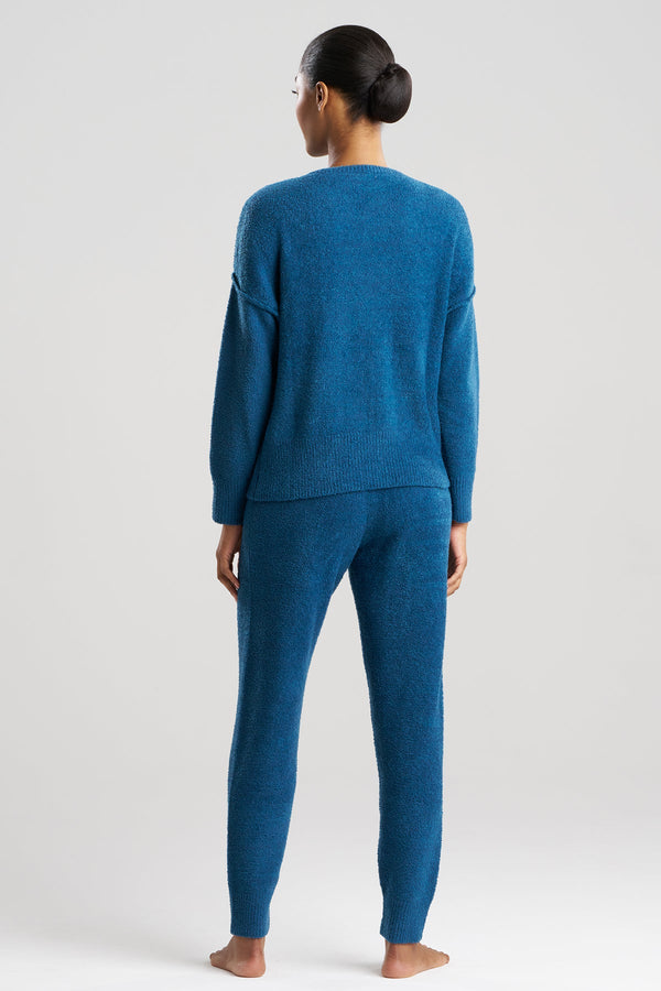 Natori Luna Mellow Top Midnight Teal