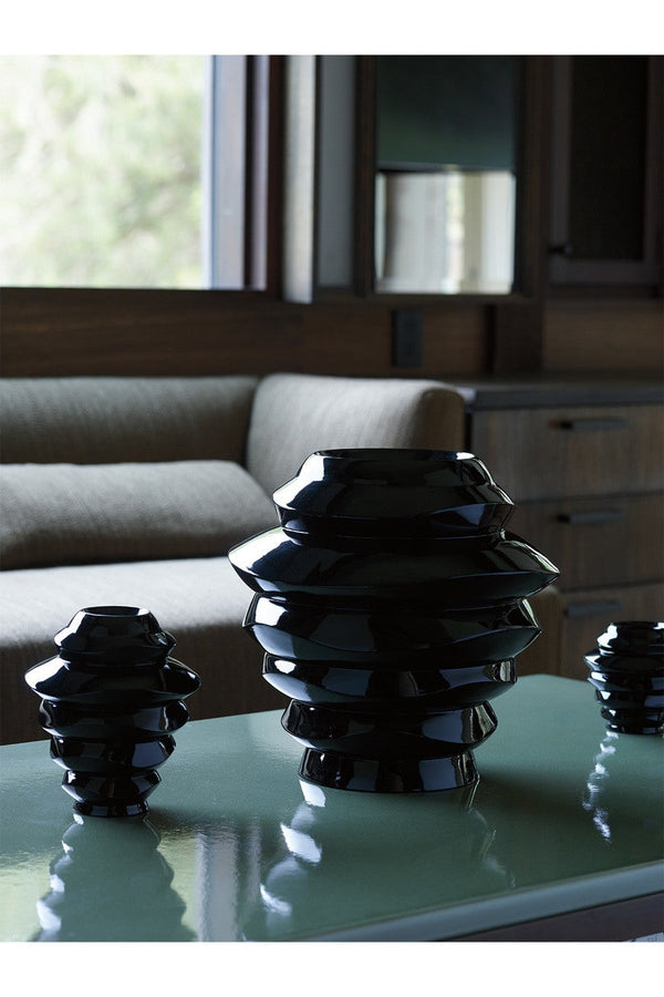 Natori Manila X-Small Vase Black