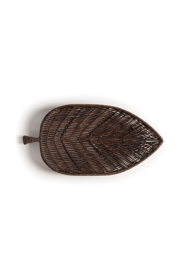 Natori Maranao Leaf Tray Brown
