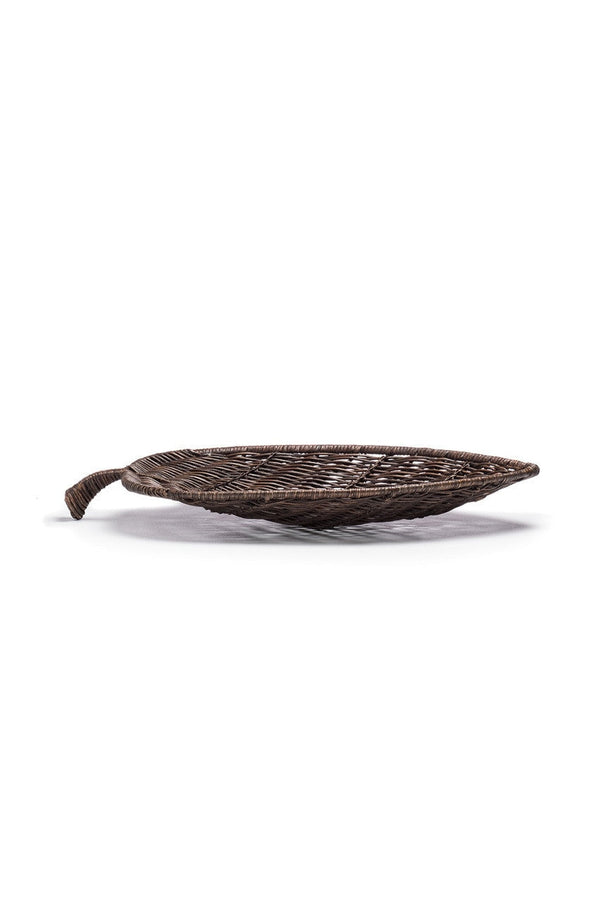 natori Maranao Leaf Tray Brown
